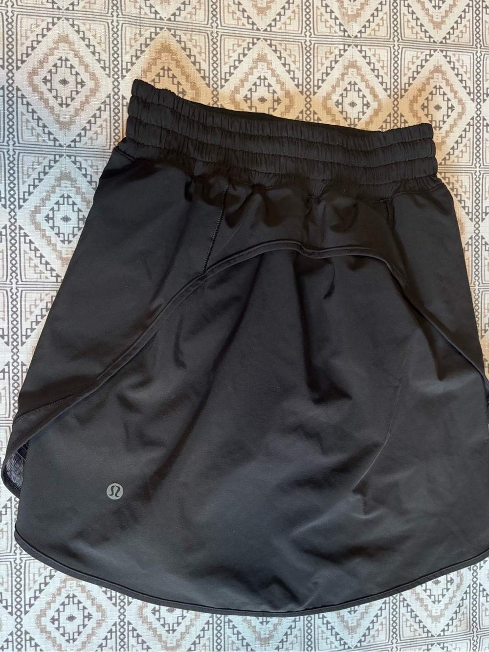 Lululemon Hotty Hot High-Rise Skirt Long in Black Size 0 - Picture 2 of 5